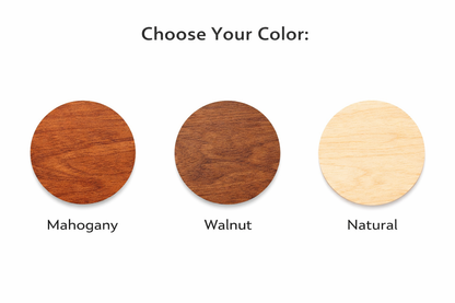 Personalisierte Holz Lichtbox mit Namen – Romantisches Geschenk für Ihn & Sie